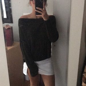 Freepeople off the shoulder sweater
